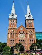 Собор Нотр-Дам Сайгон Хошимин достопримечательность Вьетнам