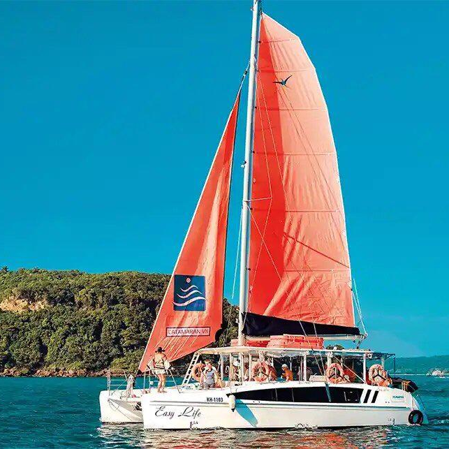 круиз на яхте из Дананга море острова отдых экскурсия